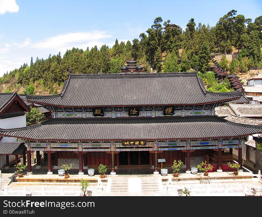 Chinese ancient temple