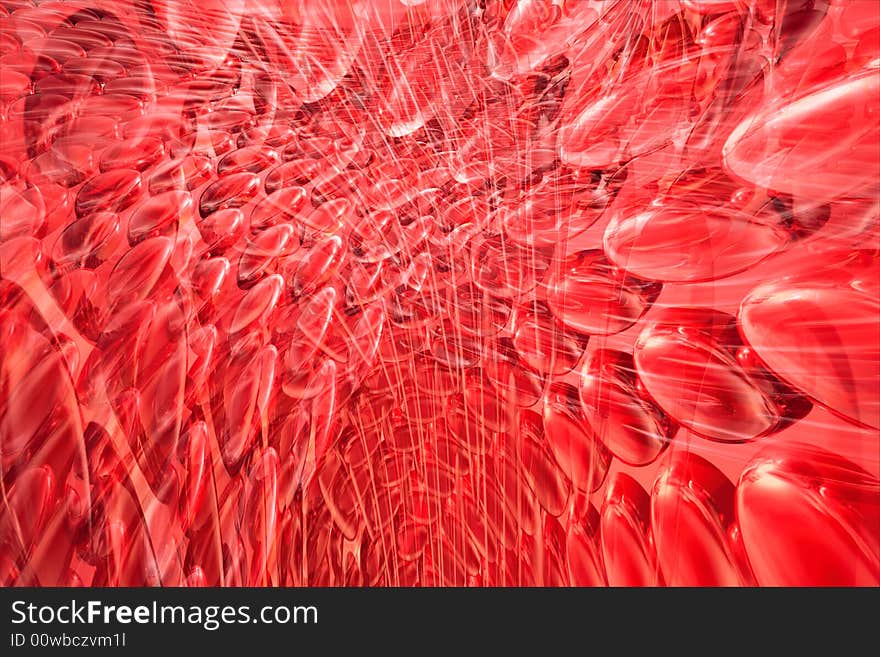 Abstract red background