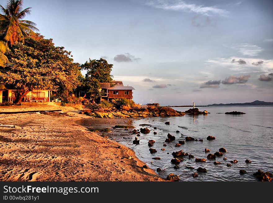 Fantastic sea view. Shot in a exotic islands. Fantastic sea view. Shot in a exotic islands.