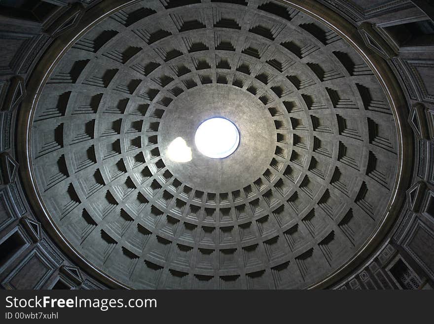 Rome Pantheon ceiling