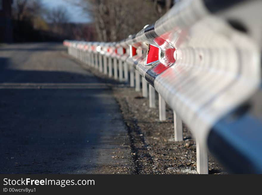 Road enclosure.