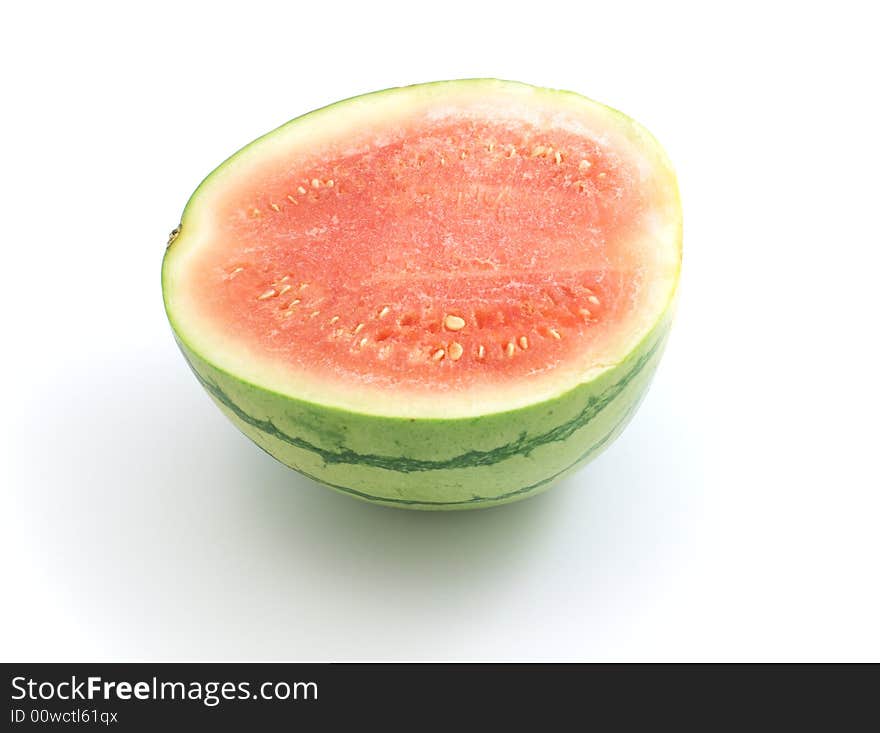 Half of watermelon