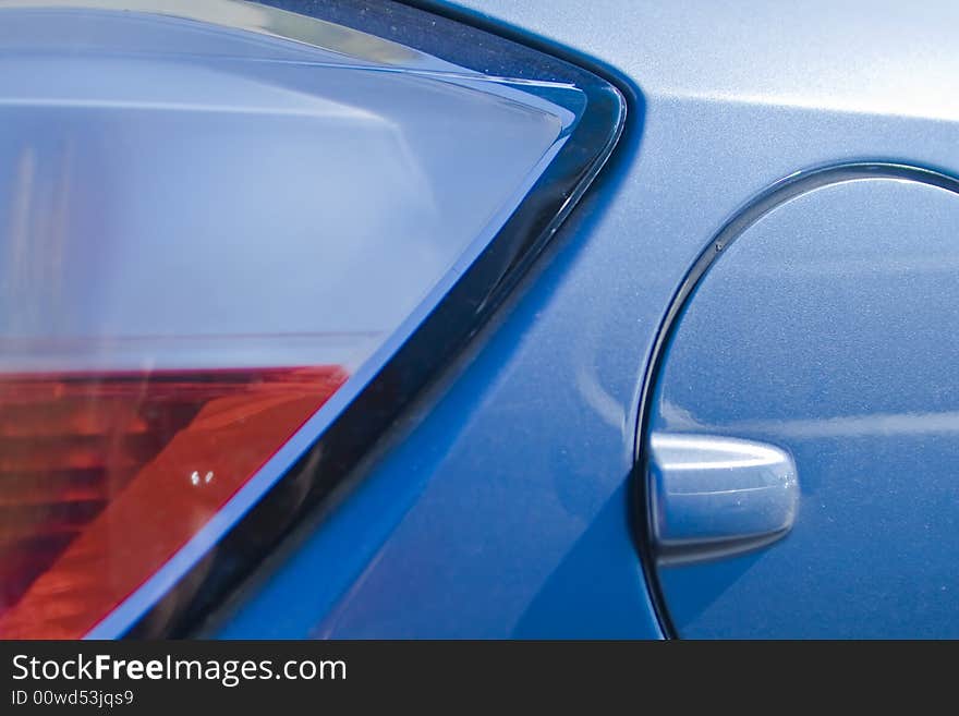 Filler cap and head lights