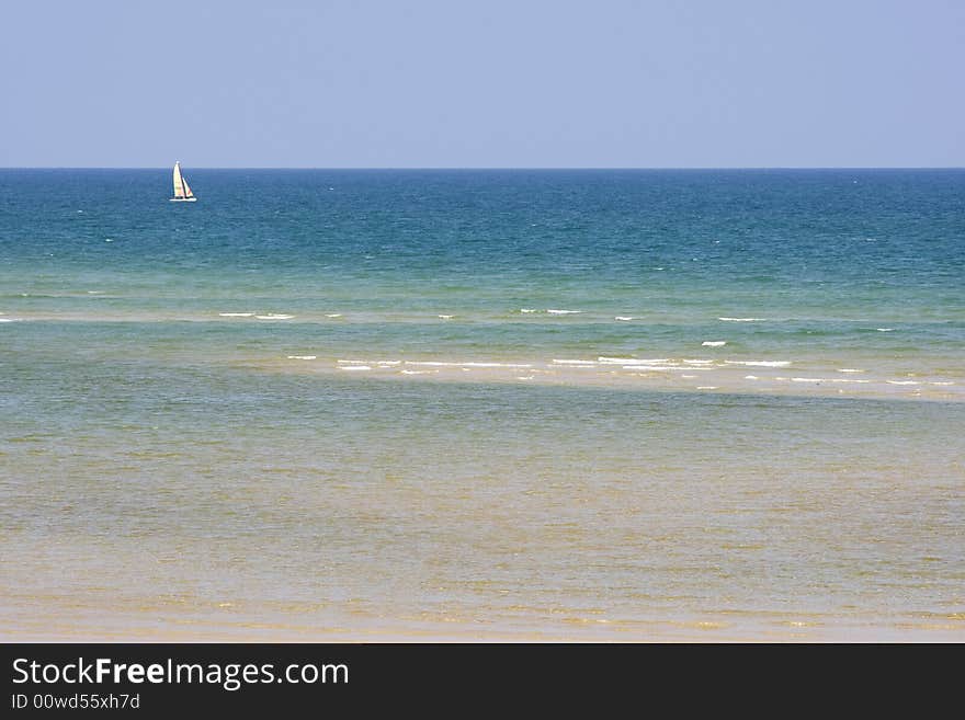 Beautiful Sandy Beach in Malaysia. Beautiful Sandy Beach in Malaysia