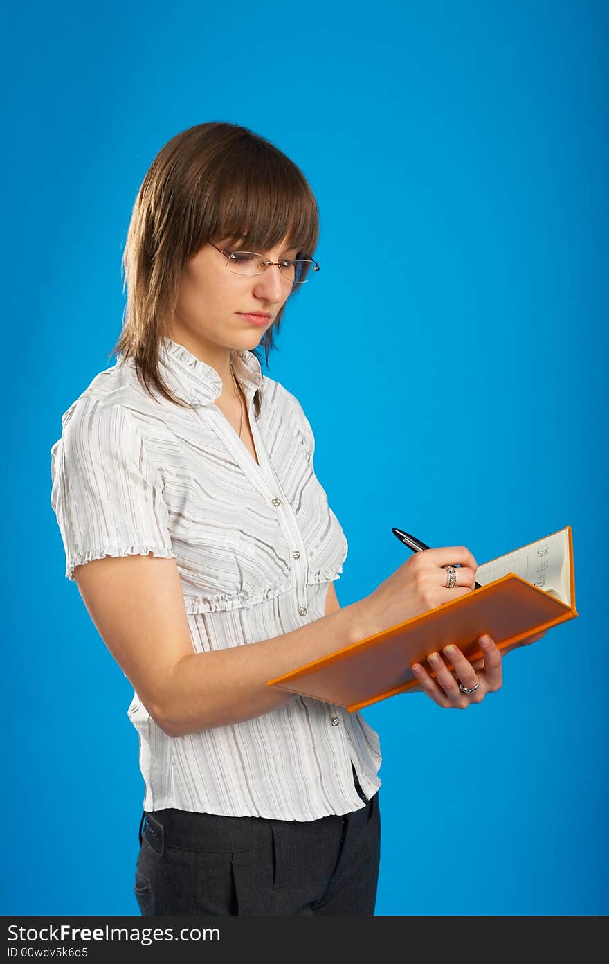 Shot in studio on blue background. Shot in studio on blue background