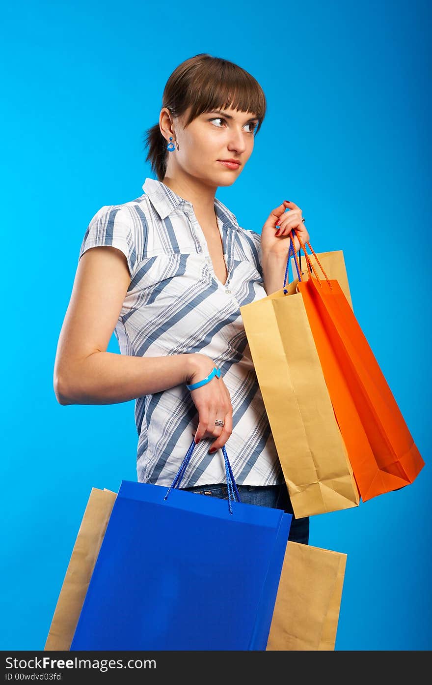 Shopping girl