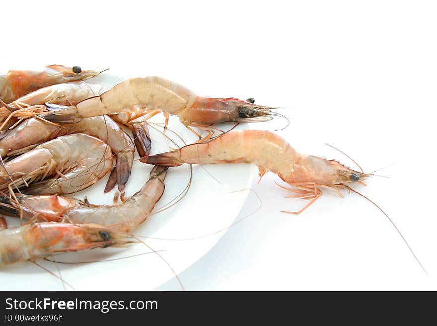 Raw prawn