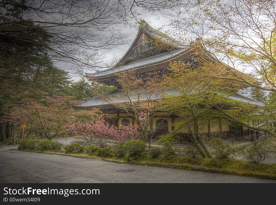 Shinto Shrine In Kyoto