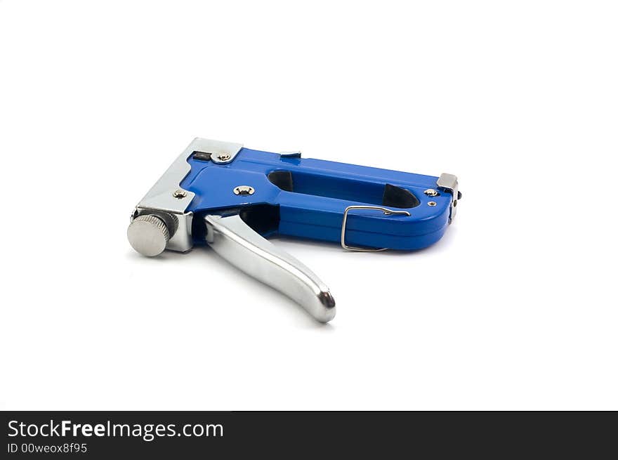 Staple gun for attaching objects