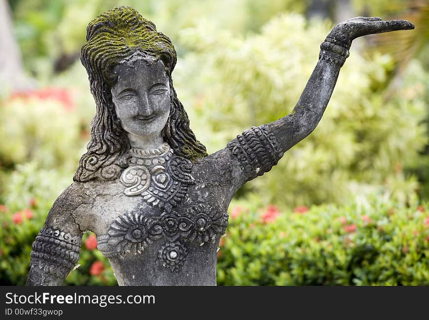 Buddha figurines made of stone, Thailand, Buddha P