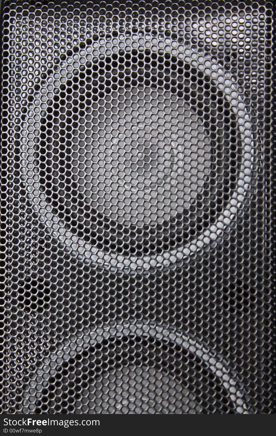 Speaker close-up