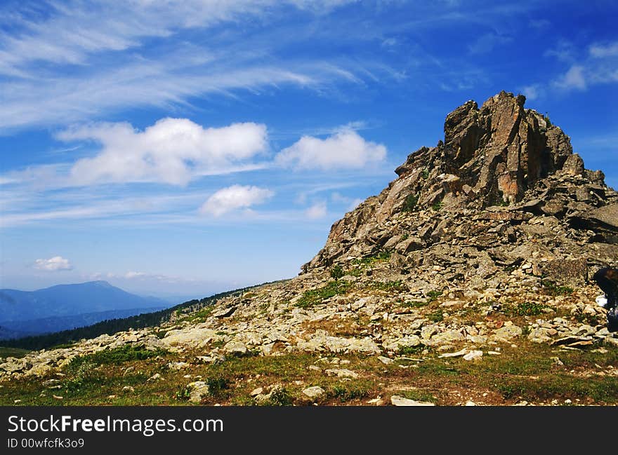 Llandscape in the north mountain.