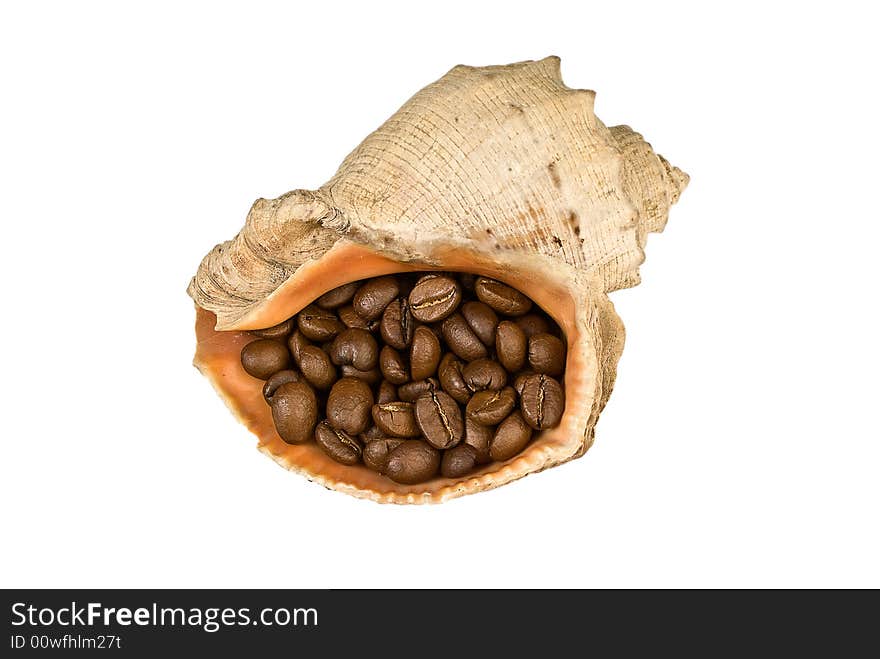 Coffee grains