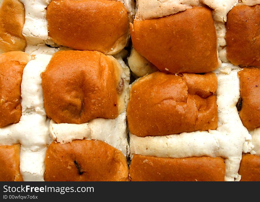 Hot cross buns