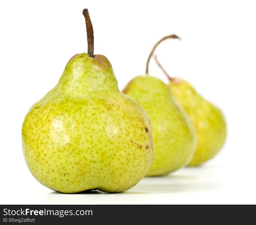 Green pears