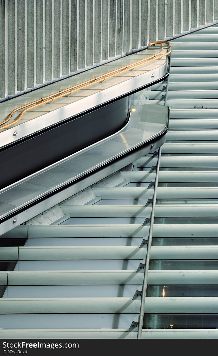 Staircase seen from a different view. Staircase seen from a different view