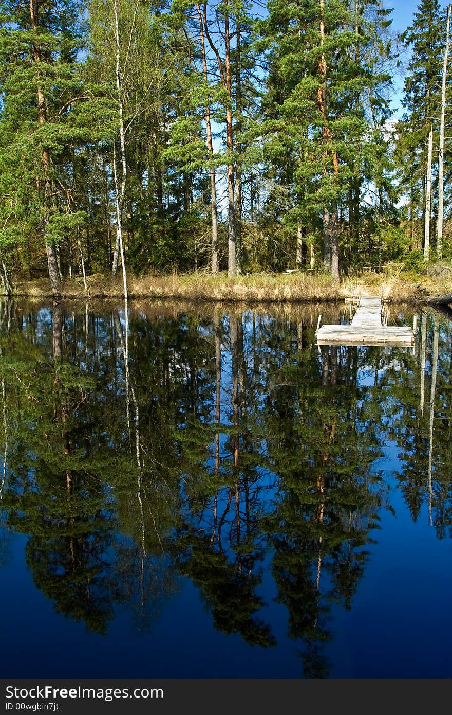 Pristine Nature Of Sweden