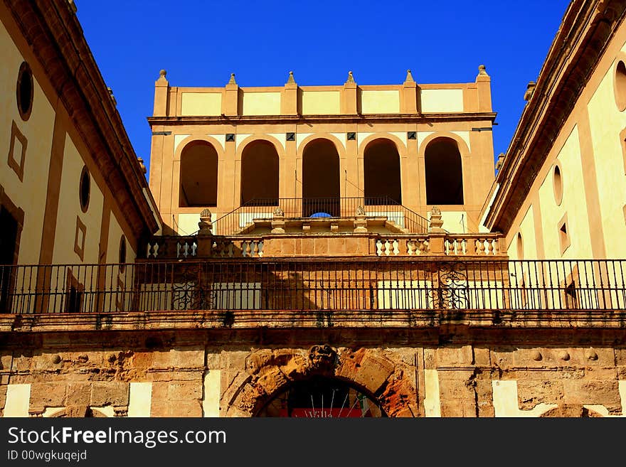 Ancient Castle Entrance, Architecture