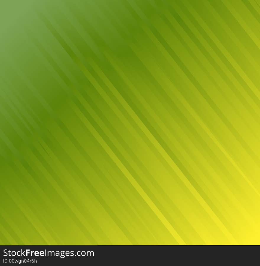 Abstract background with green rays