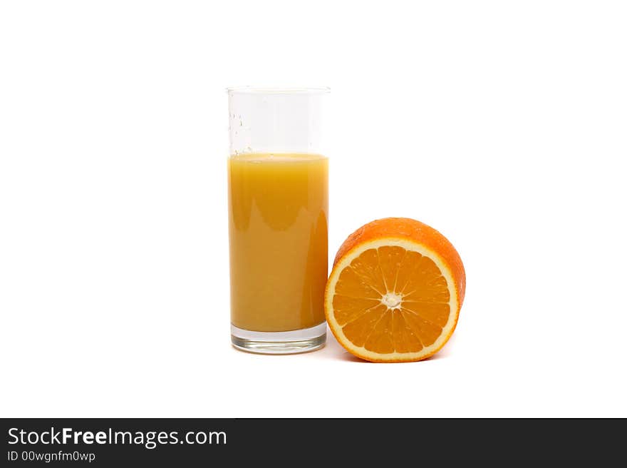 Orange and orange juice