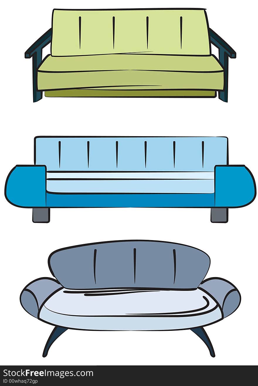 Sofa group objects