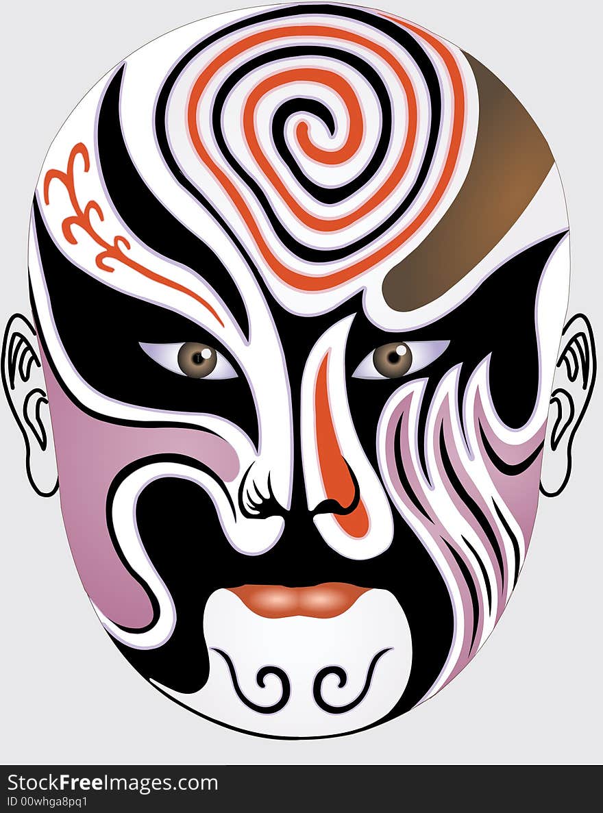 Chinese Opera Face