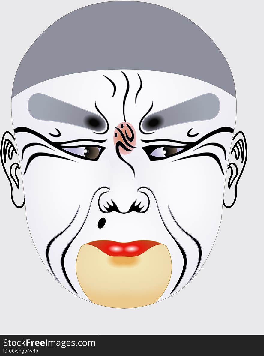 Chinese Opera Face