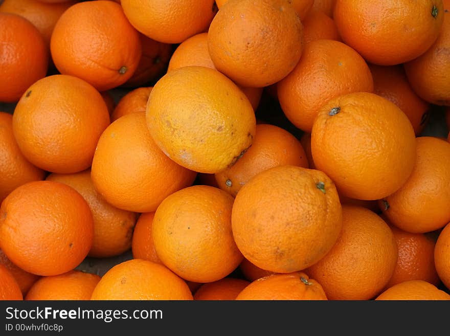 Oranges background