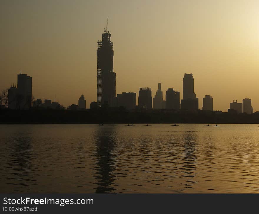 Xuanwu Park Sunset