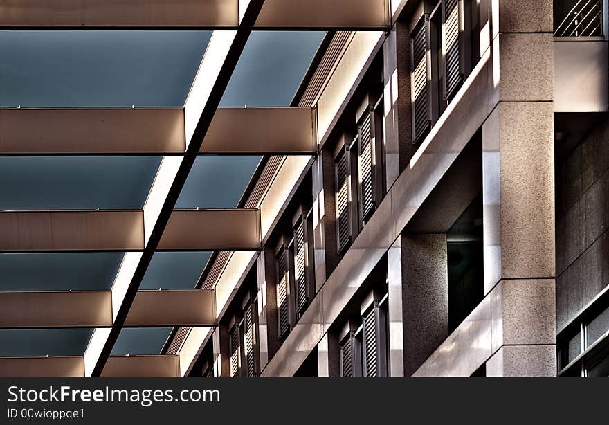 Detail of the government district in st. poelten. Detail of the government district in st. poelten