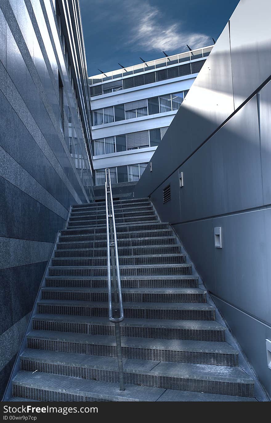 Detail of modern architecture in st. poelten, Austria. Detail of modern architecture in st. poelten, Austria