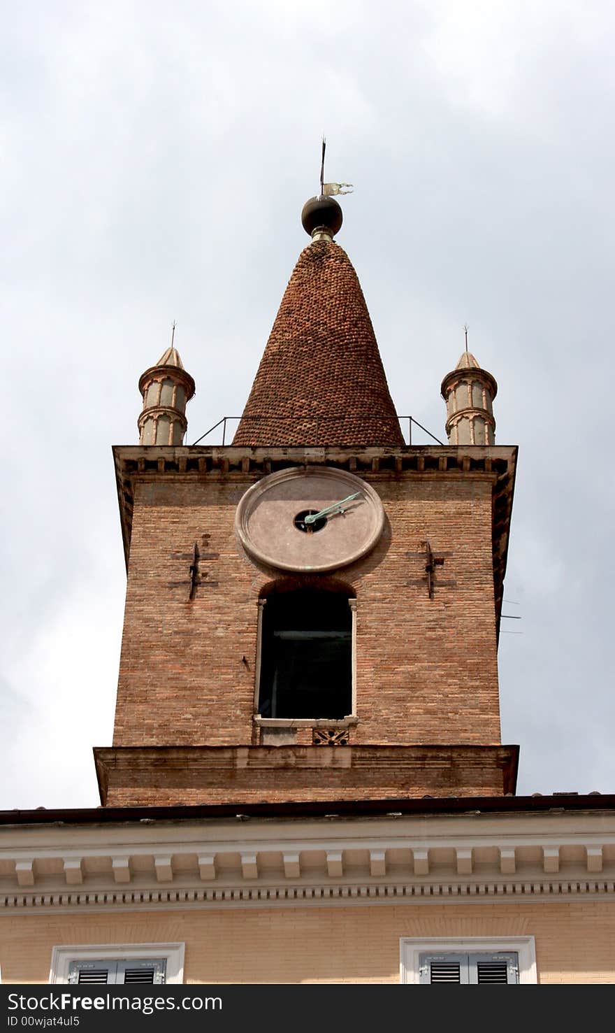 An old tower in rome, italy