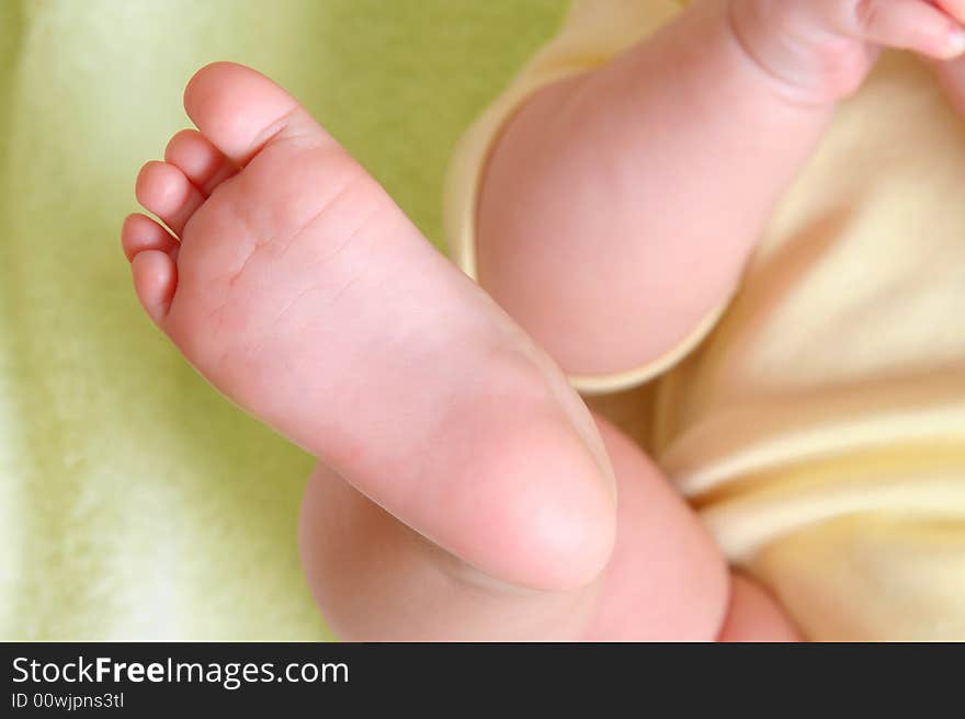 Baby feet (6 month),foot,new born