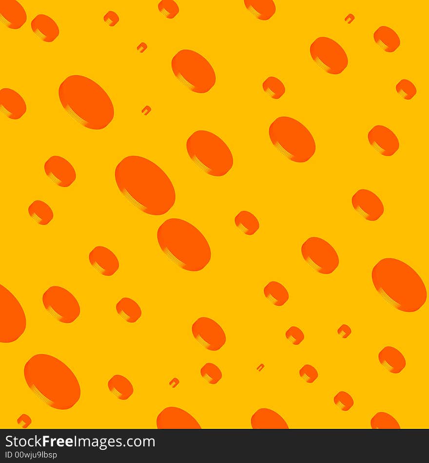 Background 3d circles