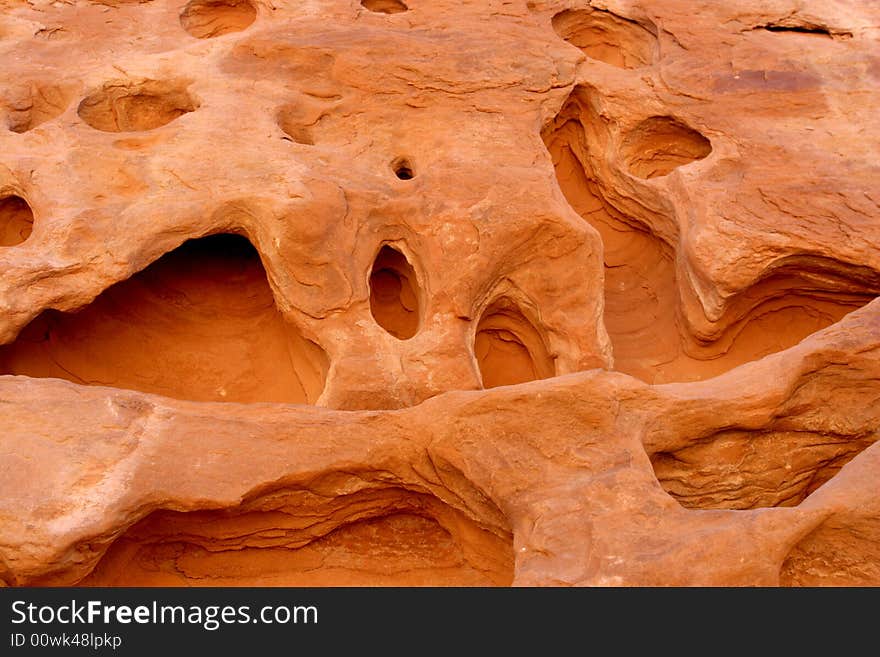 Rock formation Moab, Utah