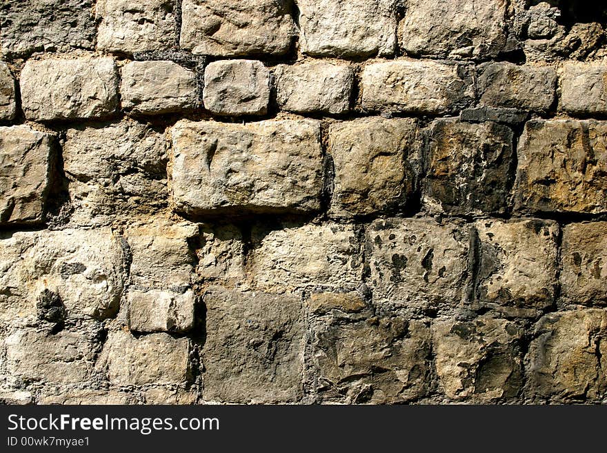 Close up abstract photo of an old wall