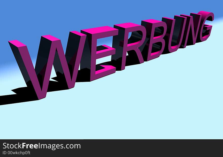 3D Logo Presentation Symbol, Werbung. 3D Logo Presentation Symbol, Werbung