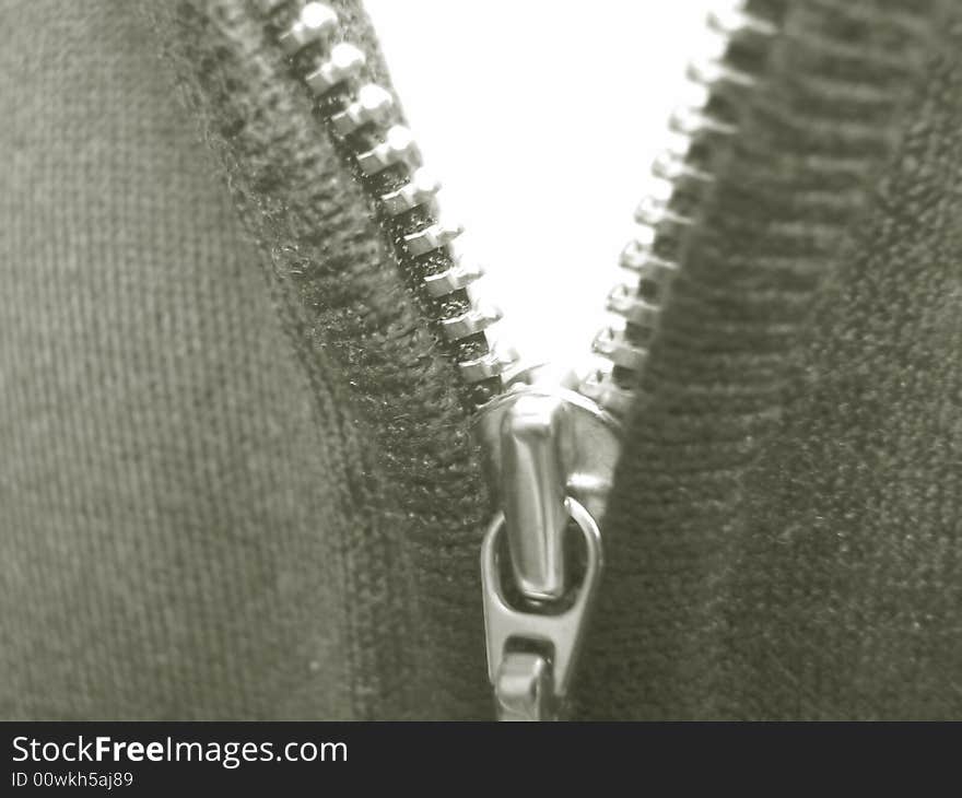 Zipper, macro color clothes, background