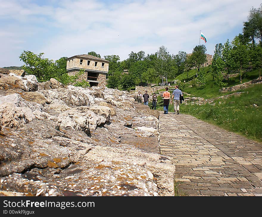 Ruins from ancient stronghold in Bulgaria. Ruins from ancient stronghold in Bulgaria