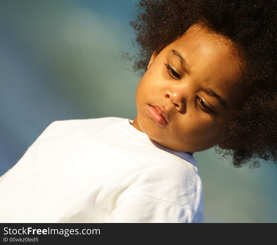 Cute Young Boy