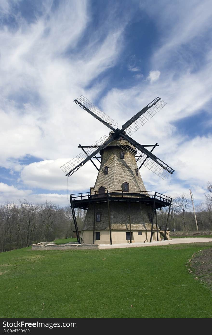 WIndmill In Geneva