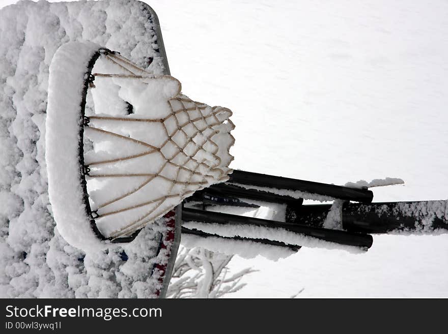 Basket Full Of Snow