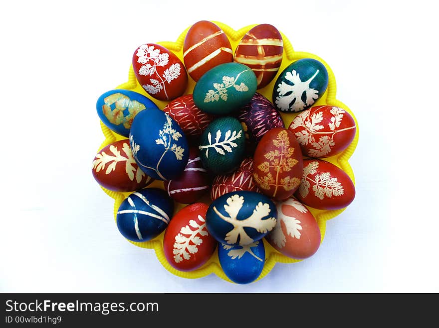 Easter Eggs Plate