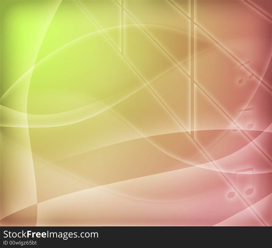 Abstract Background, Wave