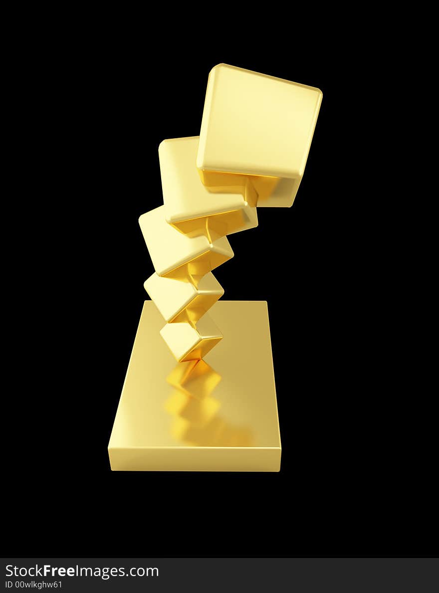 Golden Statuette