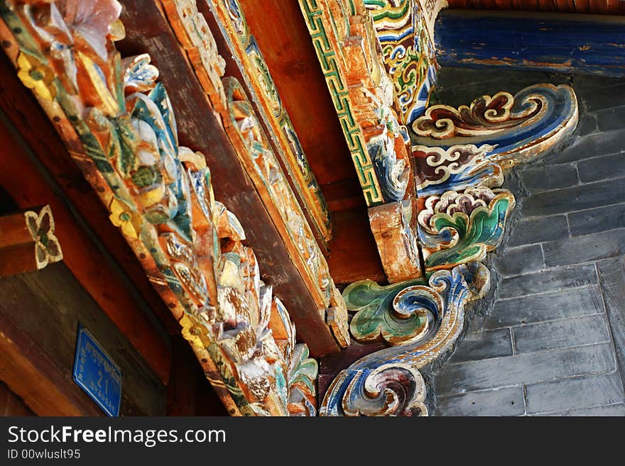 Labolengsi Temple(Labrang Monastery) is located Gansu, China.