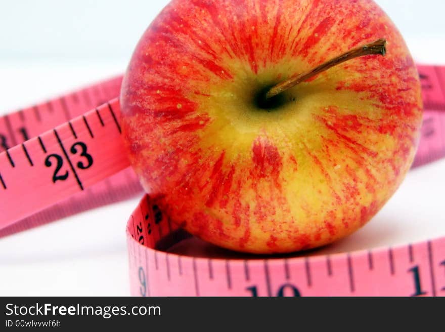 Apple And Tape Measure 3