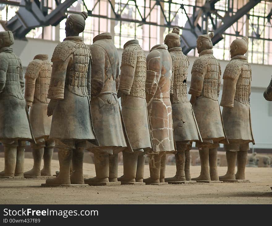 Terra-cotta warriors