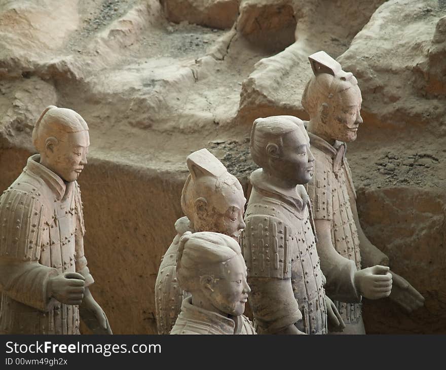 Terra-cotta warriors