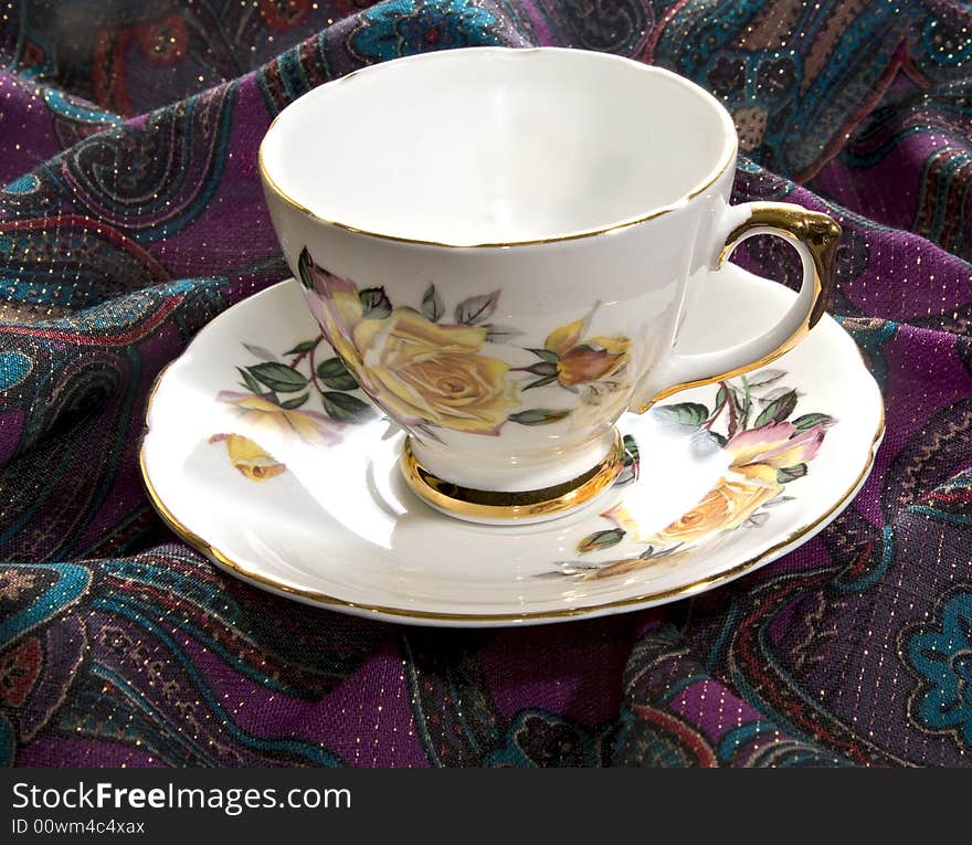 Vintage Tea Cup and Saucer